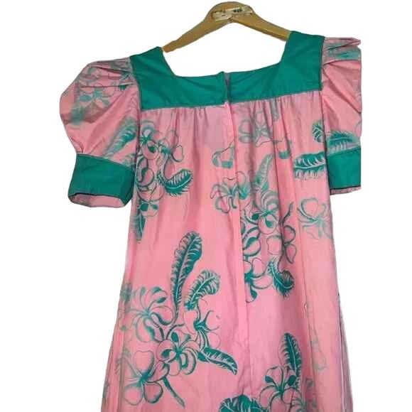 Princess Kaiulani Hawaiian Muumuu sz.4 Retro. - Picture 3 of 8